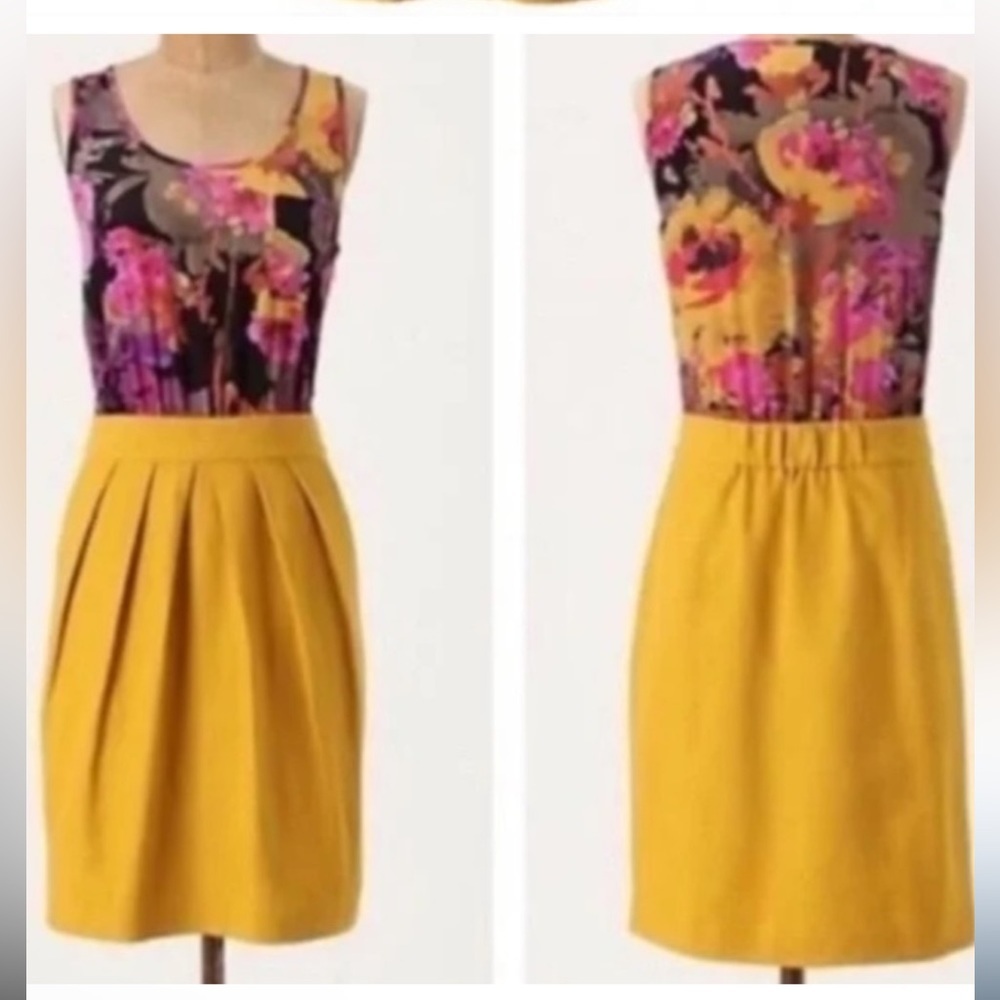 Anthropologie Tabitha Floral Dress. Size 0